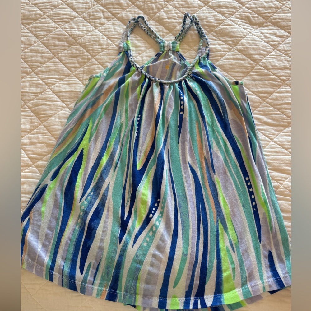 Lilly Pulitzer Aleida Racer Back Tank Top XS